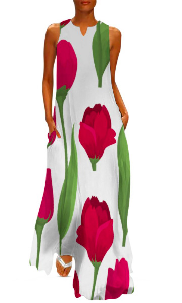 Puccelli Roses designer dress